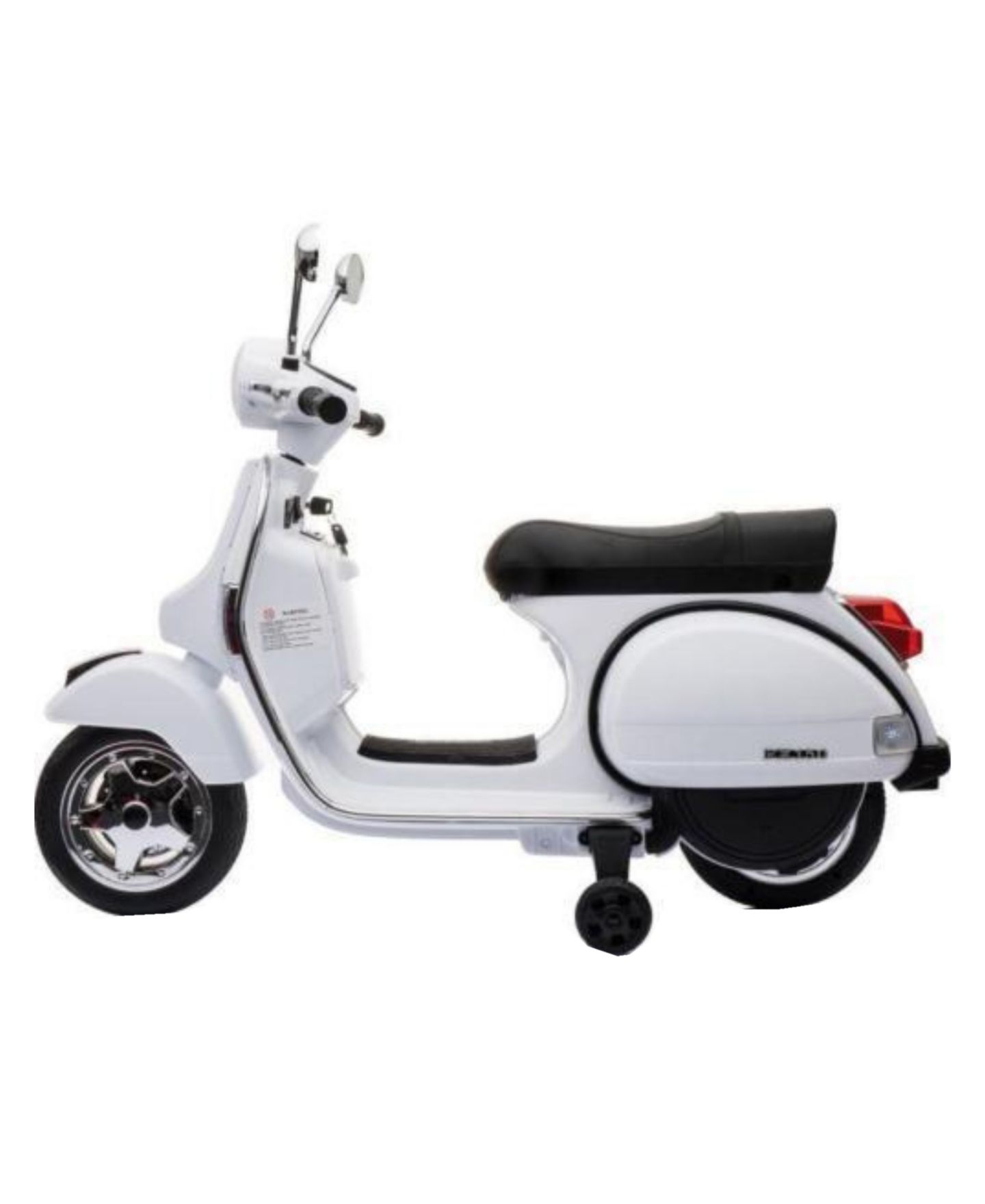 Детская игрушка Best Ride on Cars Vespa 12V Powered Leather-Seat Ride-On Scooter, Ages 3-6 — фото 2