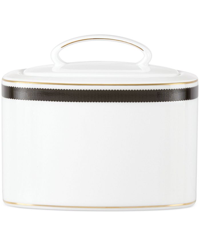 kate spade new york Rose Park Sugar Bowl with Lid Macy's