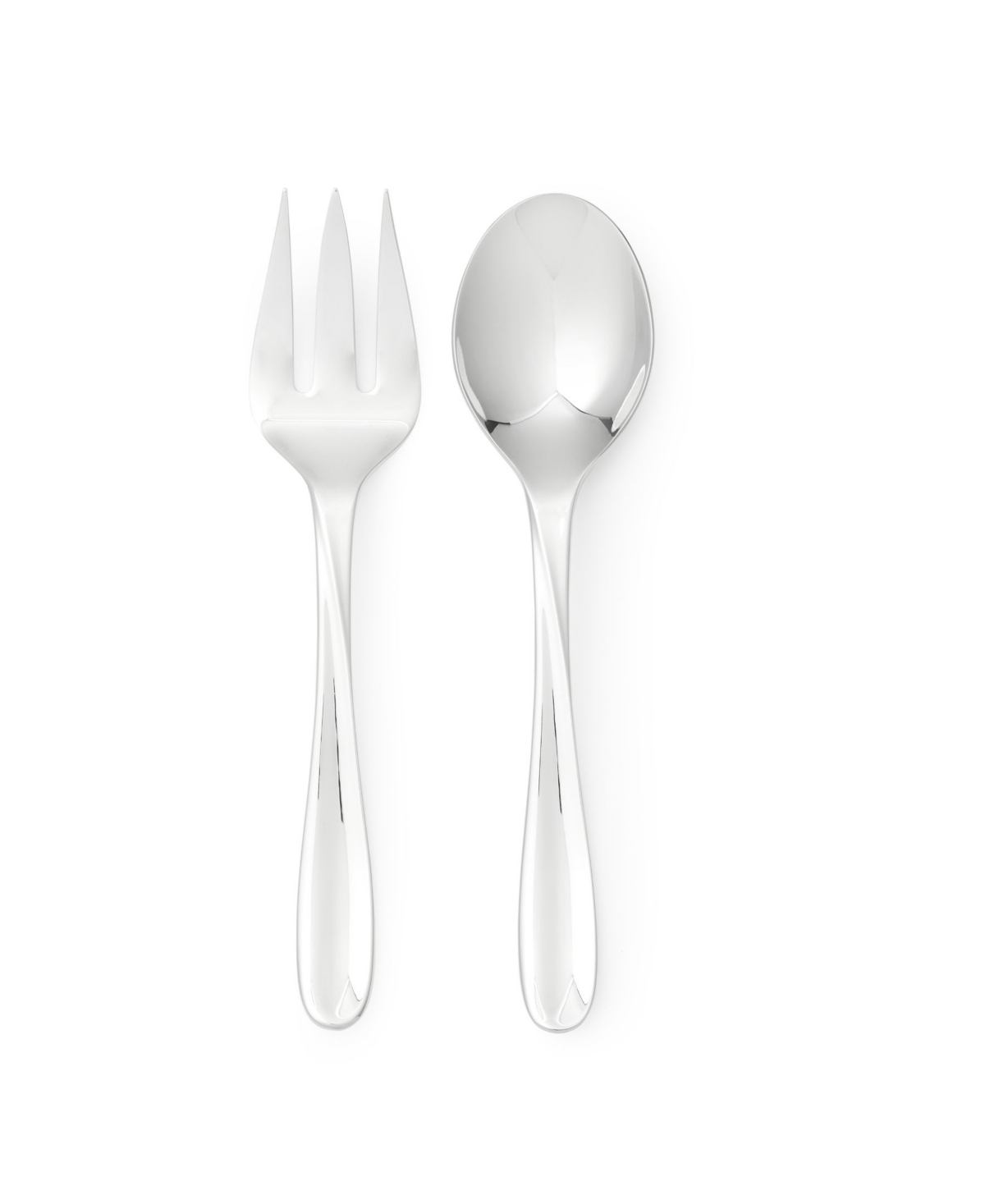 Shop Kit Kemp For Spode Twist 18/10 Stainless Steel 2 Piece Server Set In Silver