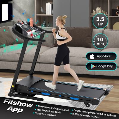 Streamdale Electric Home Treadmill with Auto Incline