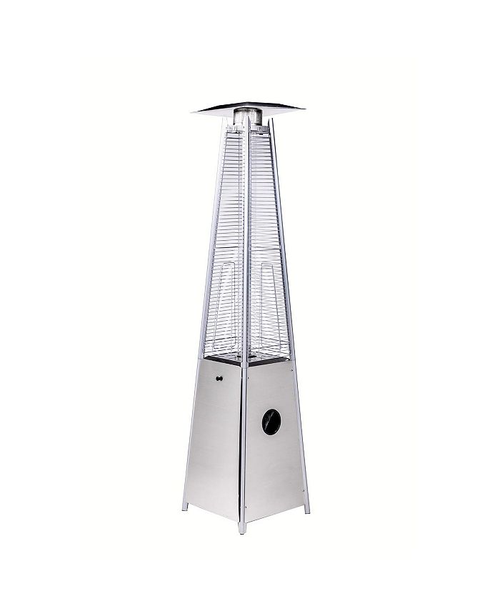 Simplie Fun Quartz Glass Tube Patio Heater, Visual Flame Heater
