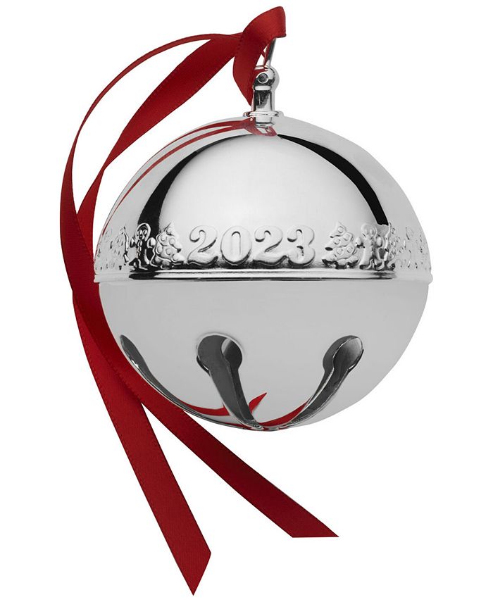 Wallace 2023 SilverPlated Sleigh Bell, 53rd Edition Macy's