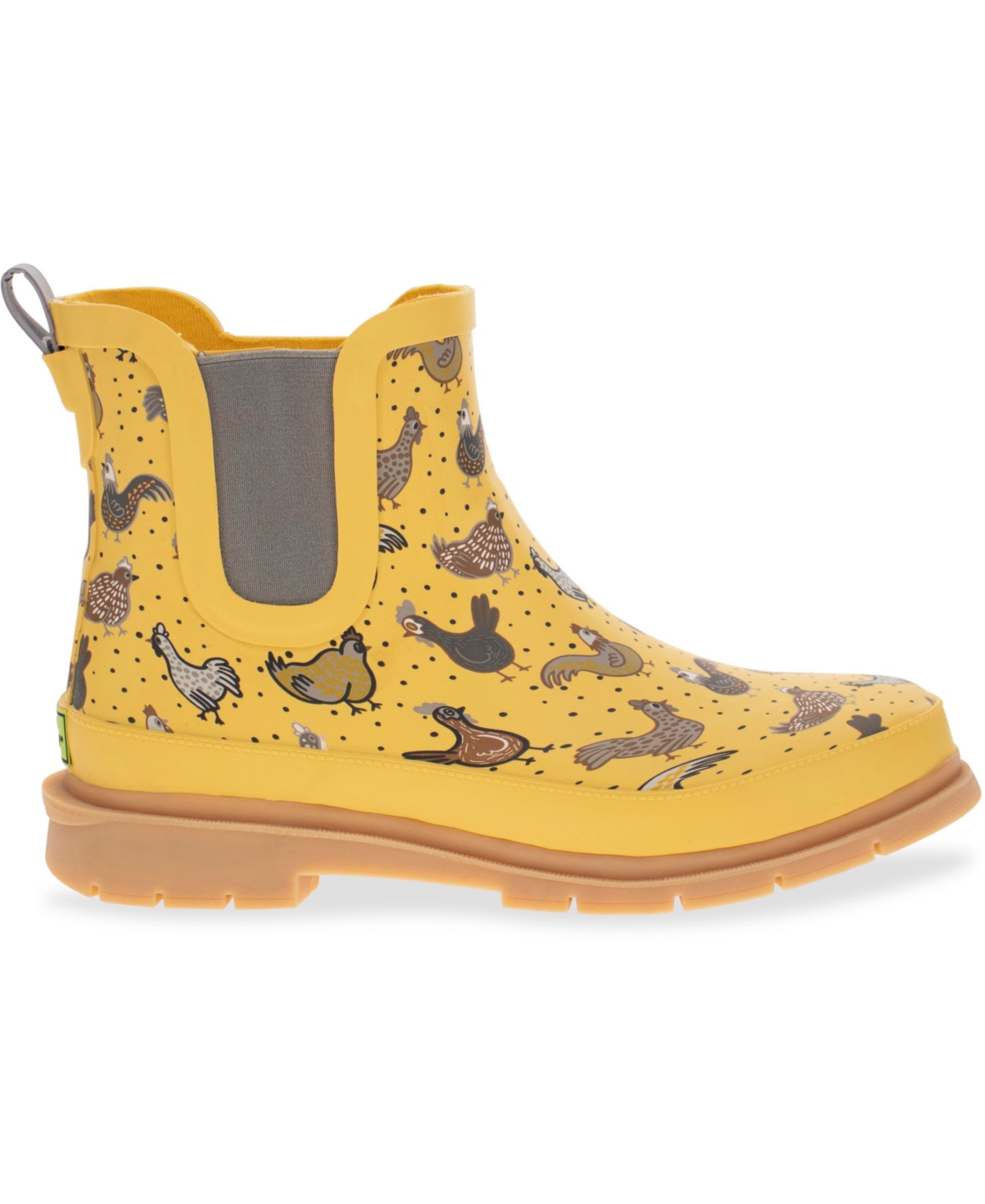 Women's Hen Frenzy Chelsea Rain Boot - Yellow