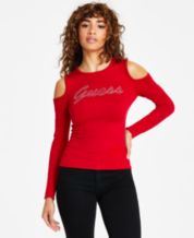 Macys womens 2025 red sweaters