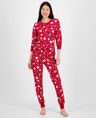 Matching Family Pajamas Women's Sweets Printed Pajamas Set, Created For 