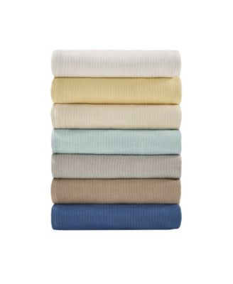 Freshspun Basketweave Cotton Blanket, King
