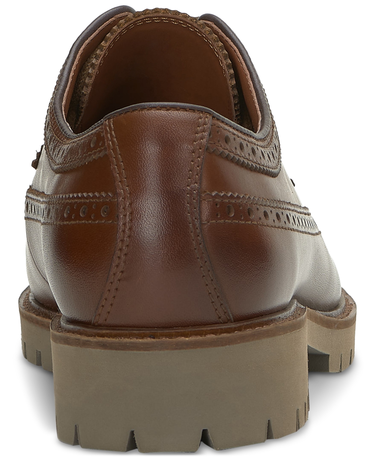 Vince Camuto Men's Kaori Wingtip Dress Shoe -Mocha