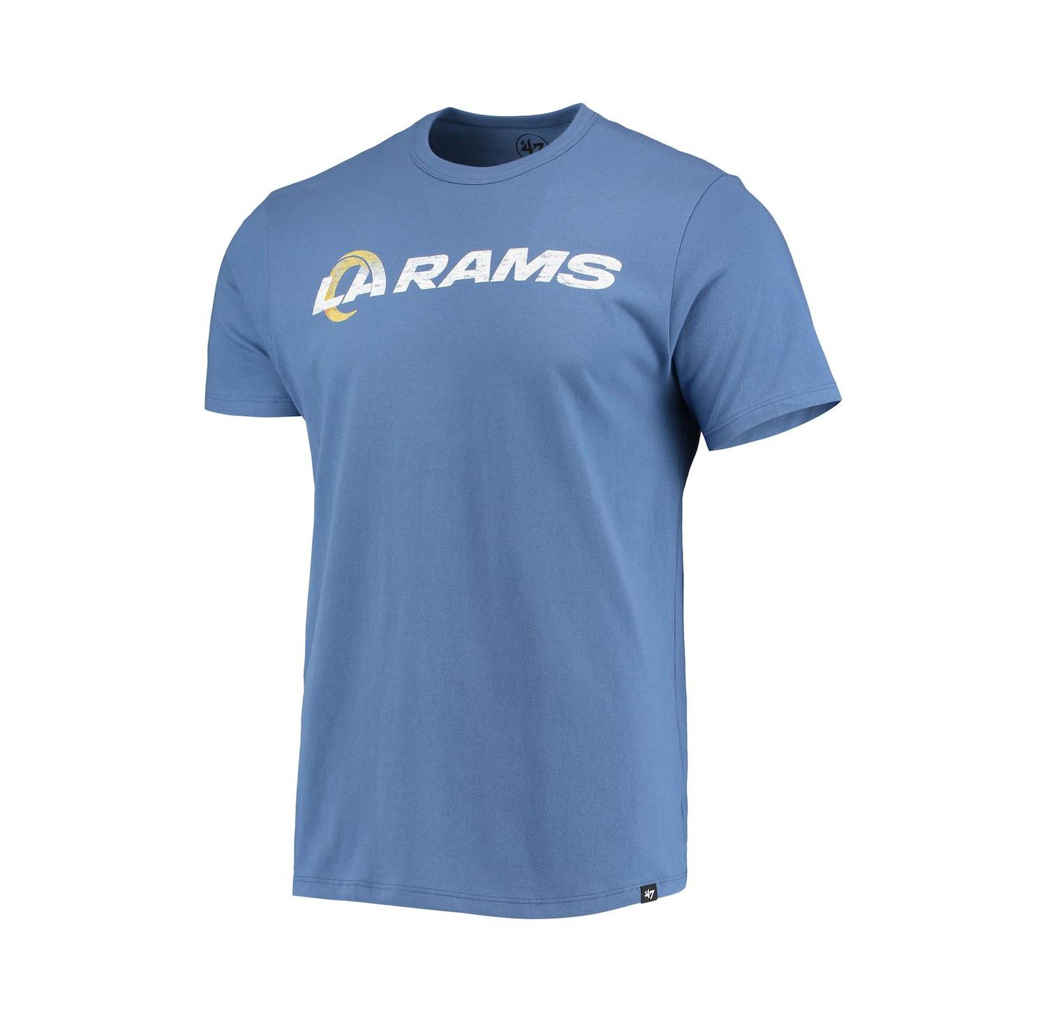 Men's Royal Los Angeles Rams Replay Franklin T-shirt