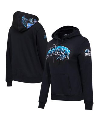 Women's Black Carolina Panthers Local Patch Pullover Hoodie