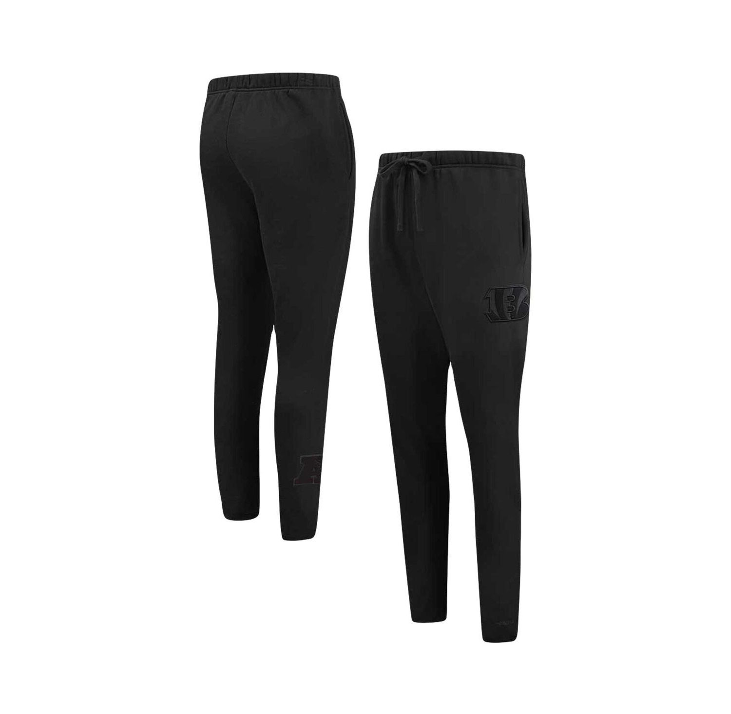 Men's Black Cincinnati Bengals Neutral Fleece Sweatpants