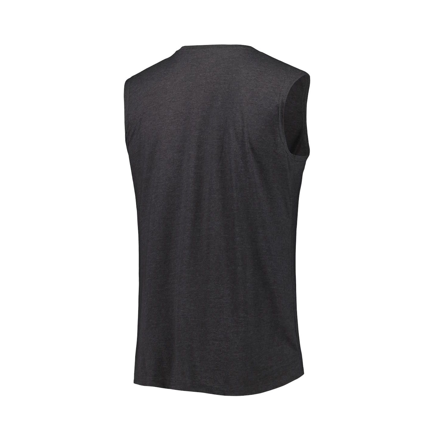 Женский топ Fanatics Heather Charcoal New Orleans Saints Plus Size — фото 3
