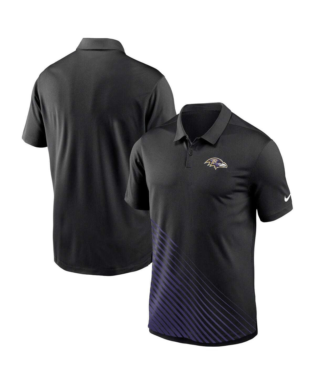 Nike Men's  Black Baltimore Ravens Vapor Performance Polo Shirt