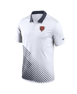 Men's White Chicago Bears Vapor Performance Polo Shirt