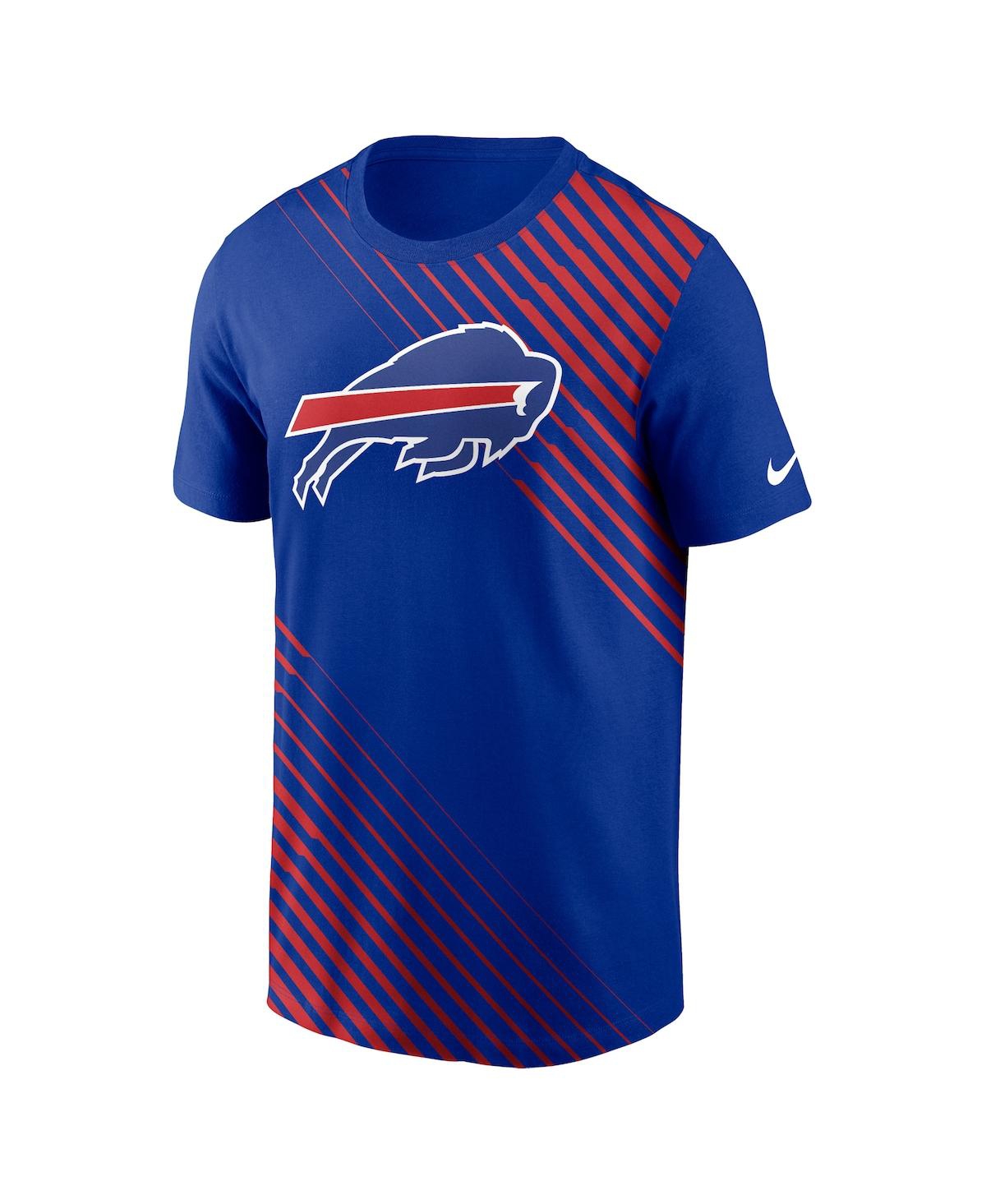 Men's NikeBuffalo Bills Yard Line Fashion Asbury T-shirt - Royal