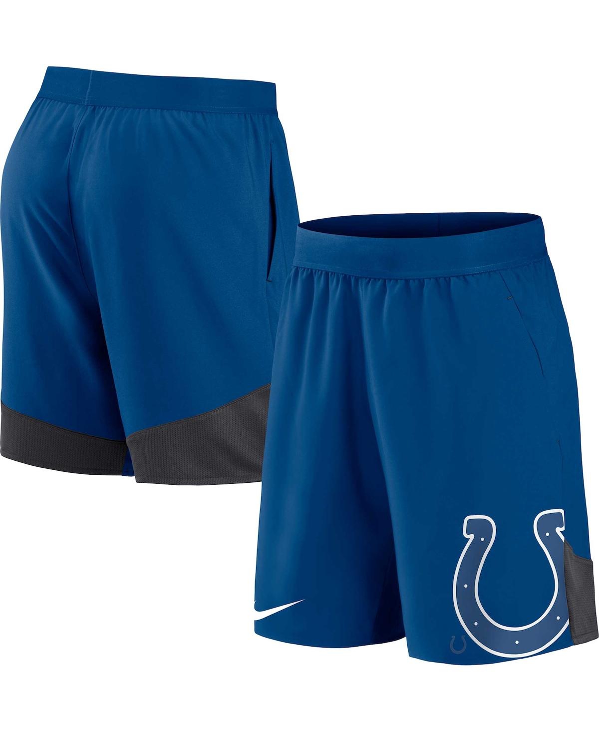 Nike Men's  Royal Indianapolis Colts Stretch Performance Shorts