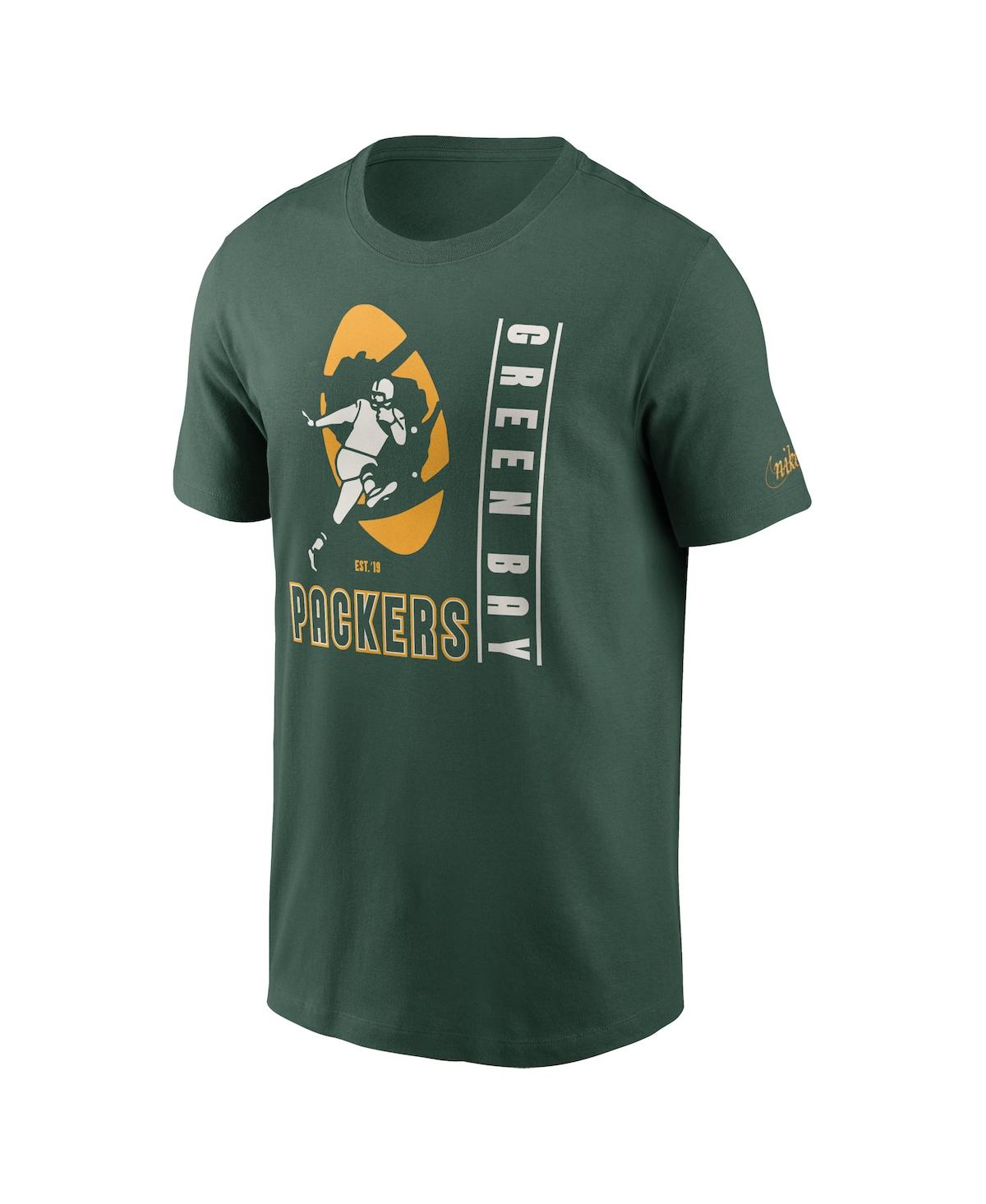 Men's NikeGreen Bay Packers Lockup Essential T-shirt - Green
