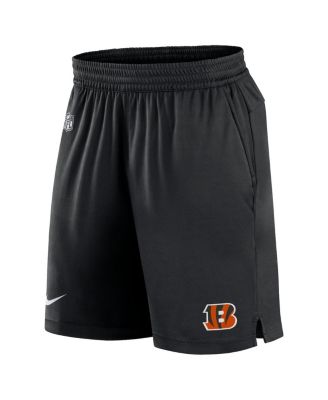 Men's Black Cincinnati Bengals Sideline Performance Shorts