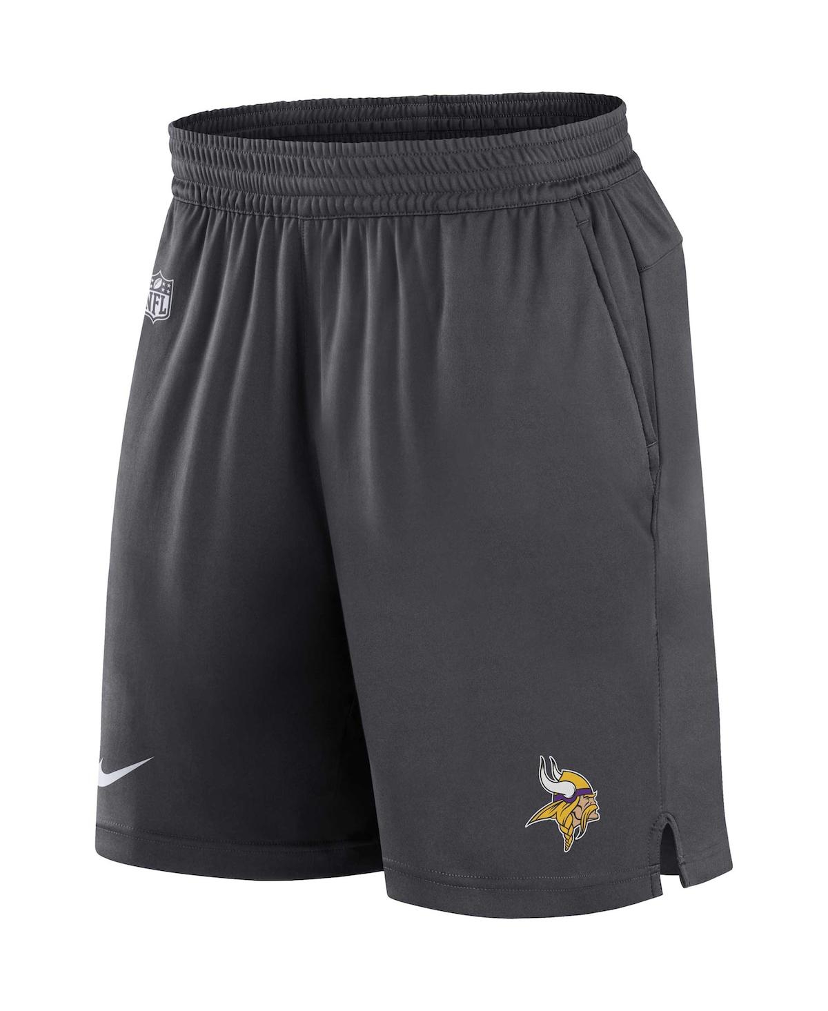 Men's NikeMinnesota Vikings Sideline Performance Shorts - Anthracite