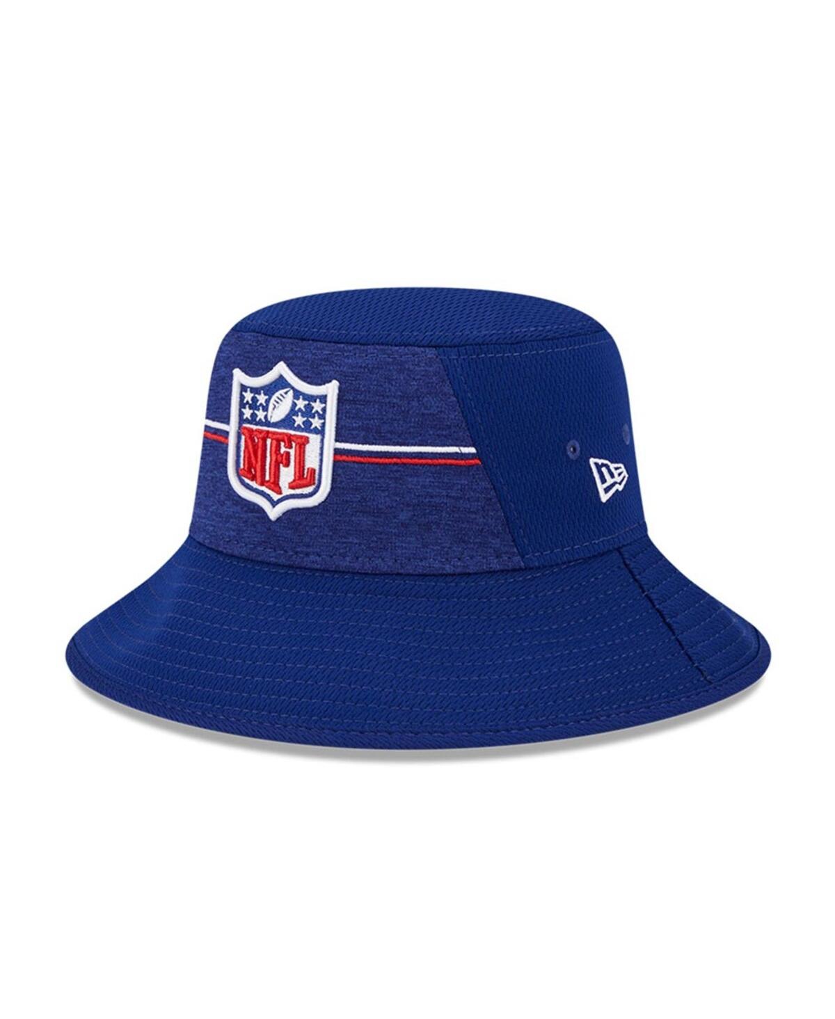 New Era Men's  Royal Shield Merchandise 2023 Nfl Training Camp Stretch Bucket Hat