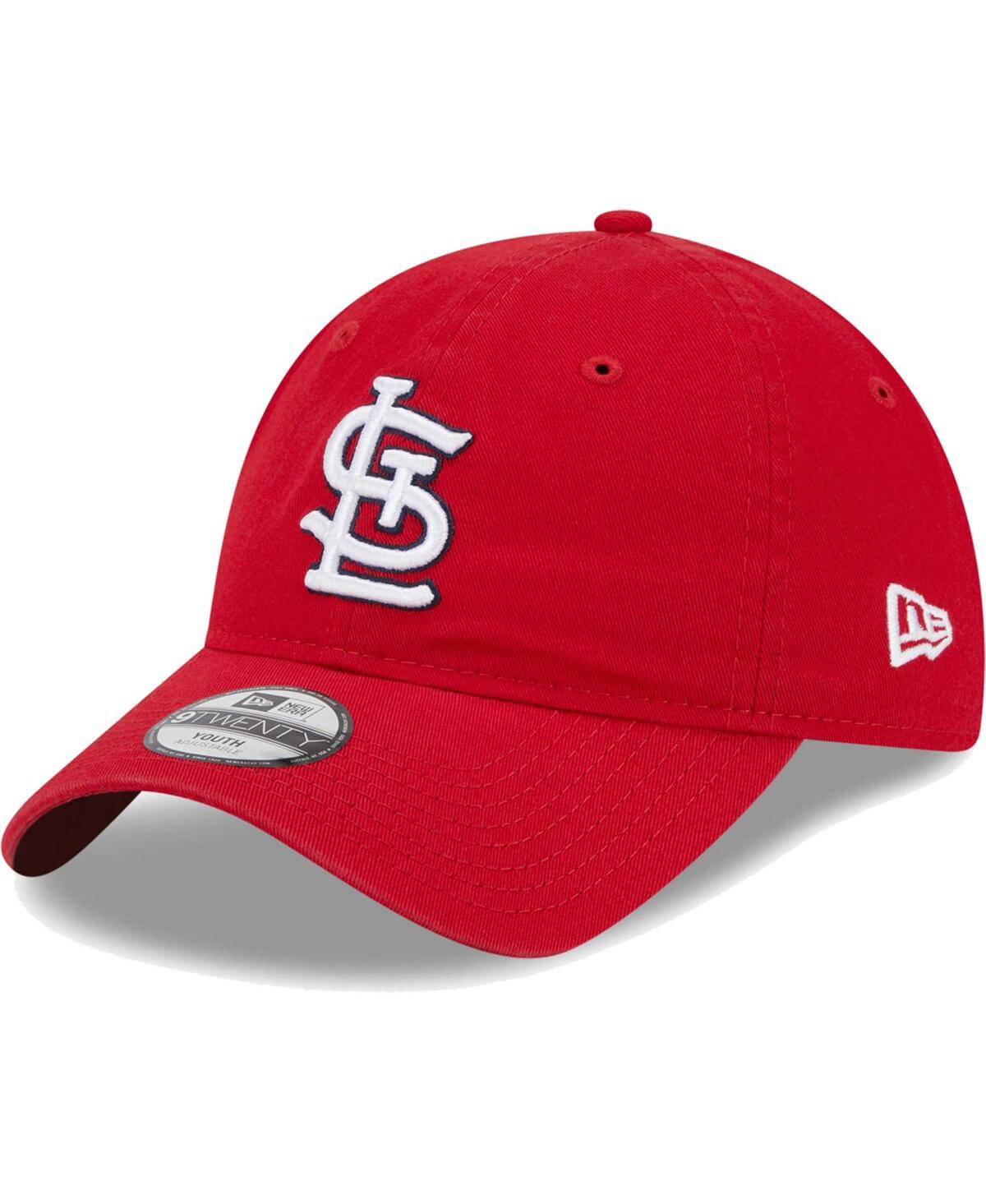 New Era Babies' Little Boys And Girls  Red St. Louis Cardinals Team 9twenty Adjustable Hat