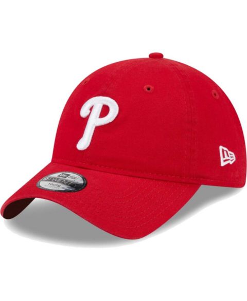 Детская кепка New Era Red Philadelphia Phillies Team 9TWENTY Adjustable Hat