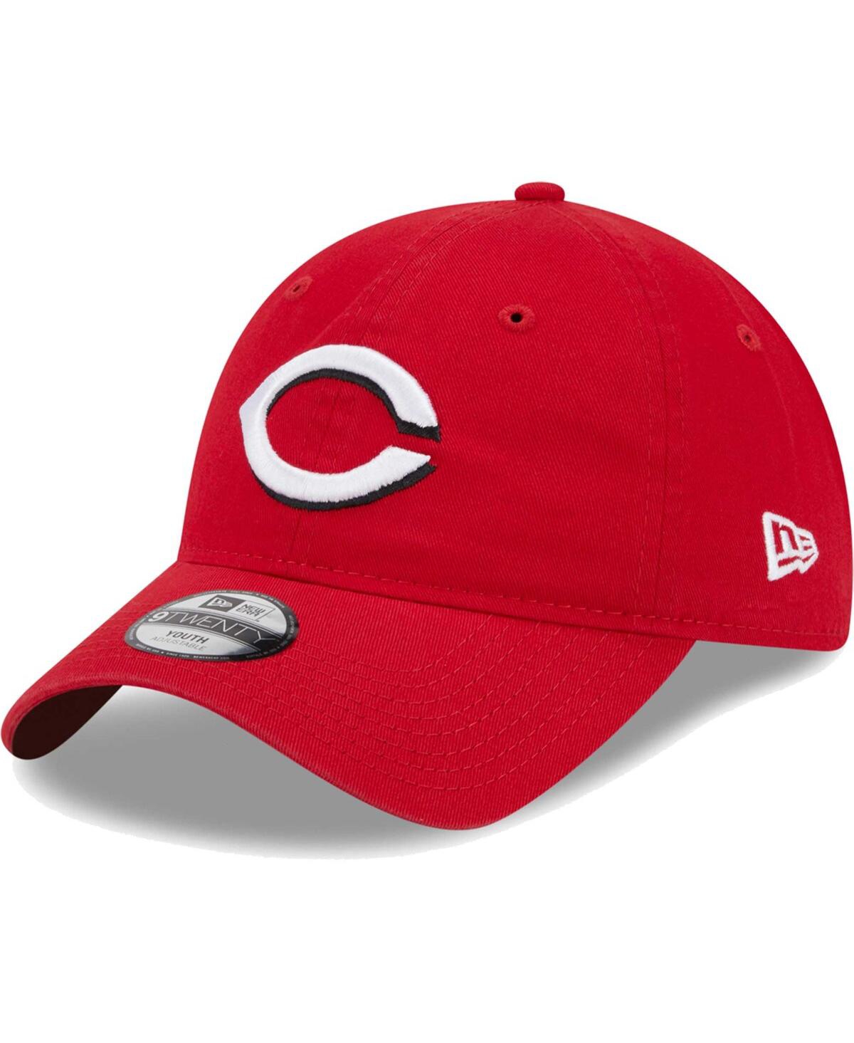 New Era Babies' Little Boys And Girls  Red Cincinnati Reds Team 9twenty Adjustable Hat