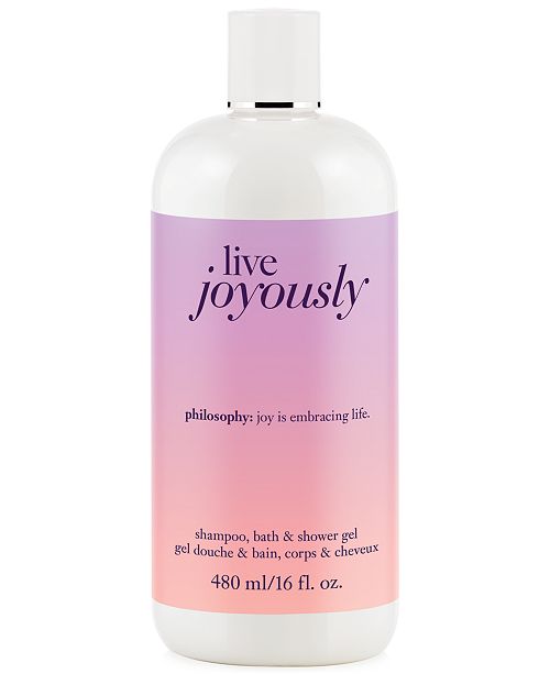 philosophy live joyously shower gel, 16 oz & Reviews Skin Care