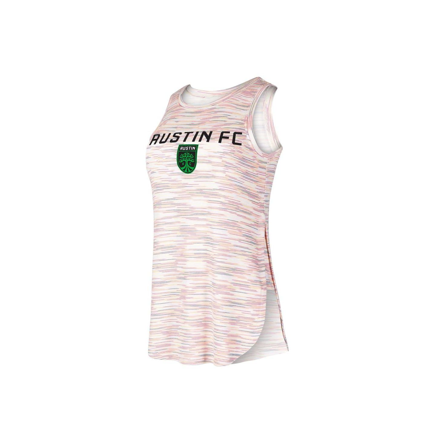 Женский топ Concepts Sport White Austin FC Sunray Tri-Blend — фото 1