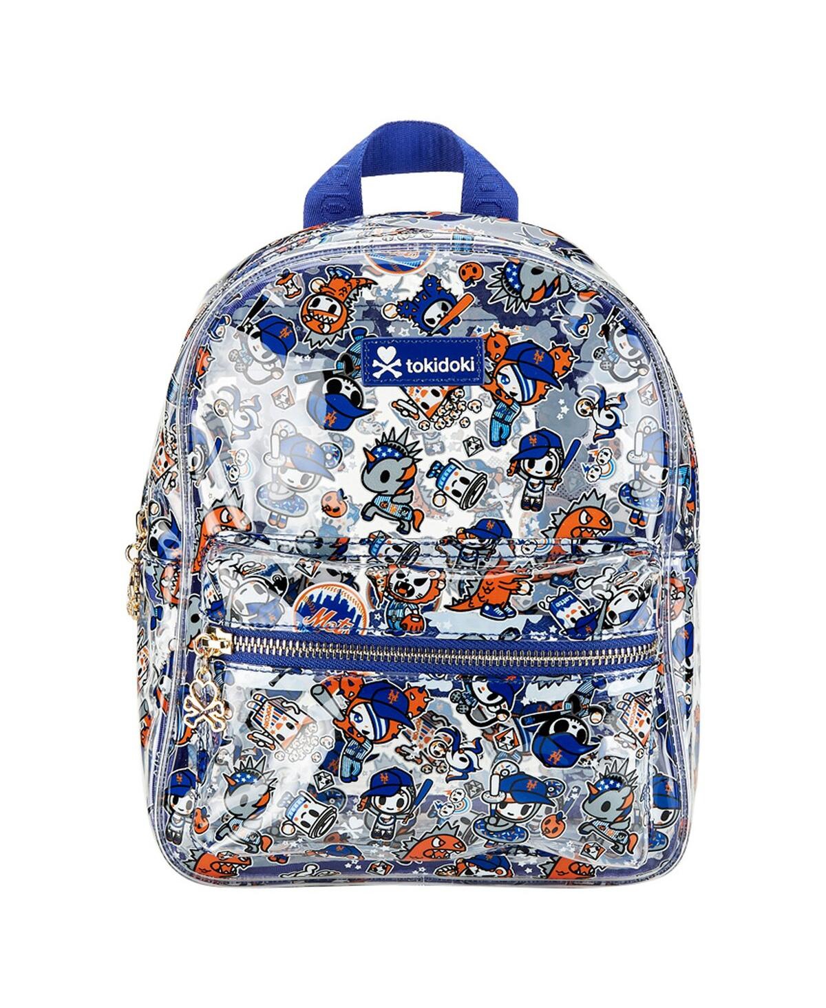 Tokidoki Youth Boys And Girls  New York Mets Clear Small Backpack In Multi