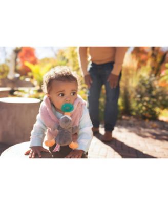 Baby 0 to 6m Pacifier - Grey Penguin