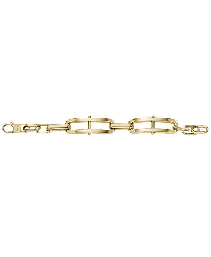 FOSSIL Harlow Linear Texture Chain Stainless Steel Bracelet at Mall of America® in Bloomington, MN