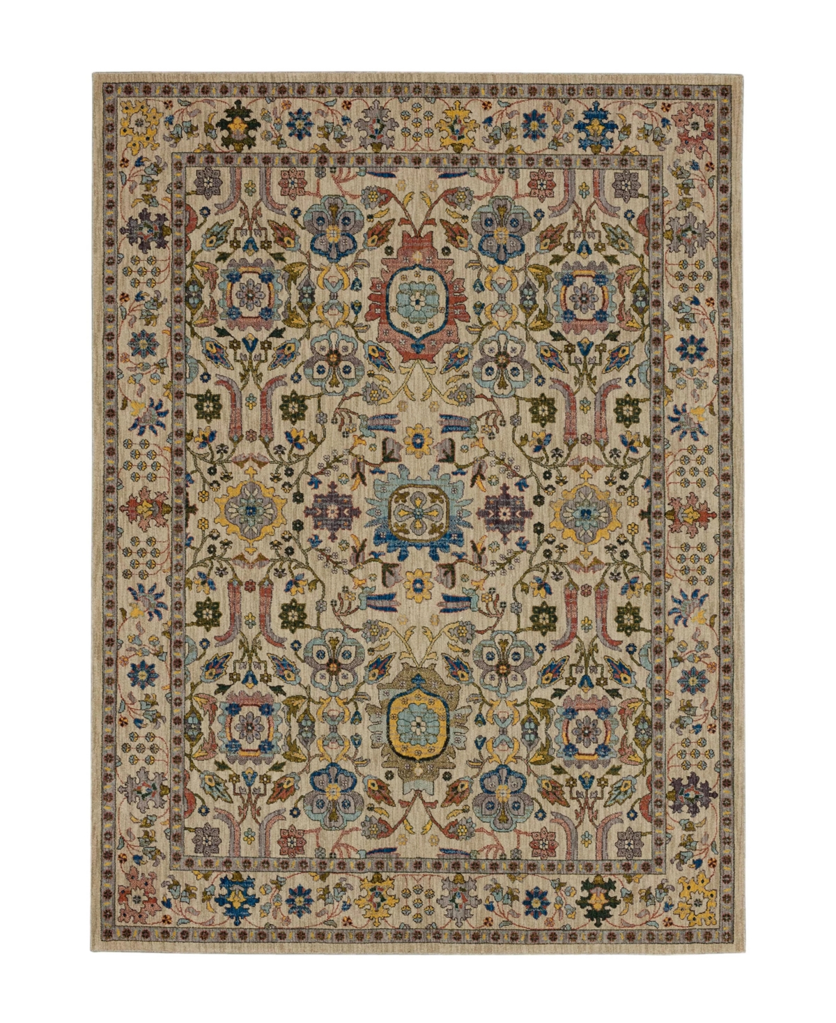 Karastan Pandora Enmity 9'6in x 12'11in Area Rug - Beige