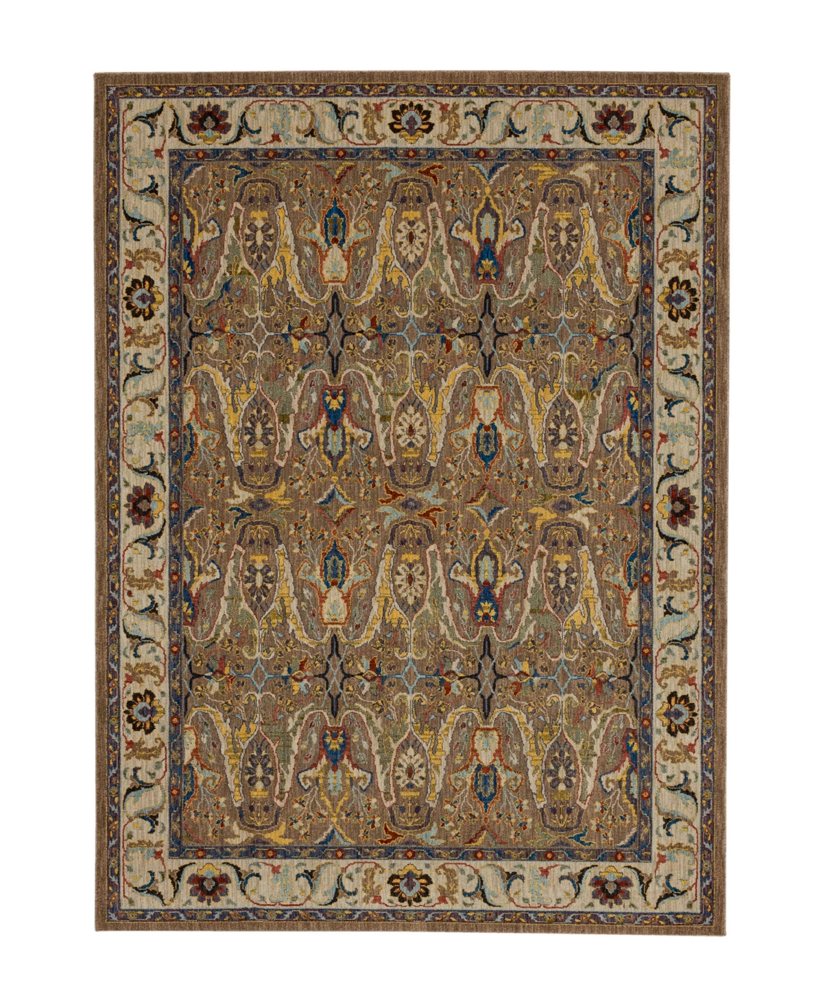 Karastan Pandora Envy 5'3in x 7'10in Area Rug - Taupe