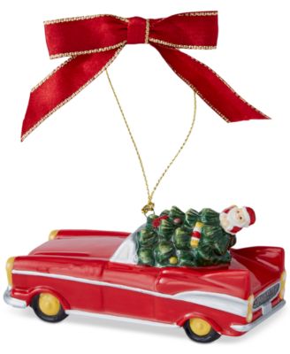 Christmas Tree Red Convertible Ornament