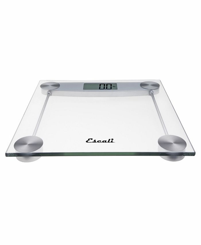 Escali Glass Chrome Bathroom Scale Macy's