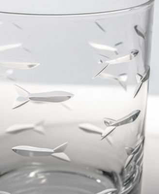 School of Fish Room Tumbler 10oz - Set of 4 Glasses