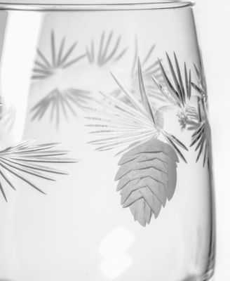 Icy Pine White Wine Glass 12oz - Set of 4 Glasses