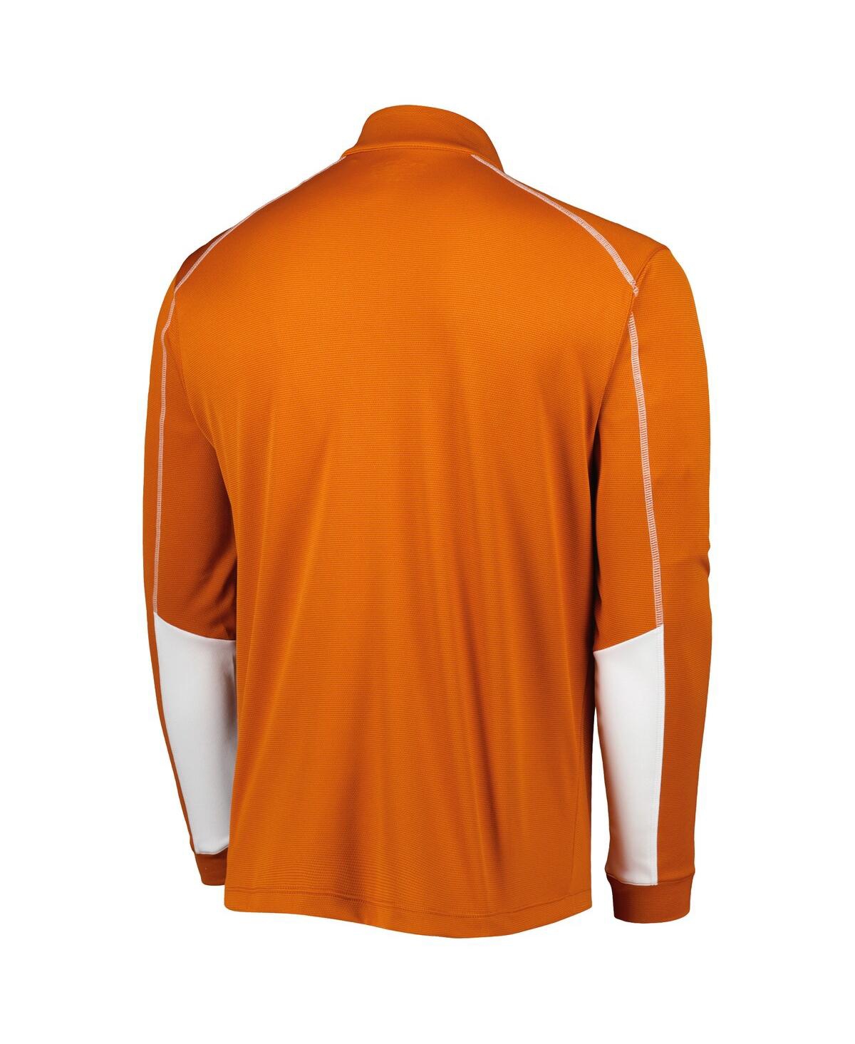 Shop Columbia Men's  Texas Orange Texas Longhorns Shotgun 2.0 Omni-wick Quarter-zip Jacket