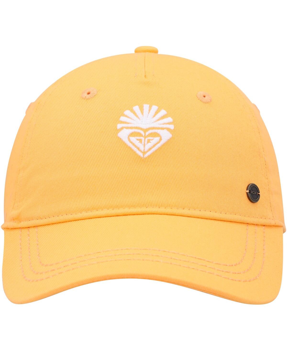 Shop Roxy Women's  Orange Next Level Adjustable Hat