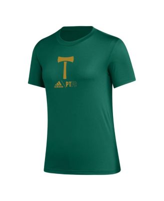 Women's Green Portland Timbers AEROREADY Club Icon T-shirt
