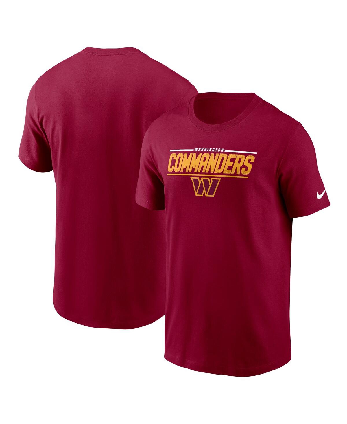 Nike Men's  Burgundy Washington Commanders Muscle T-shirt