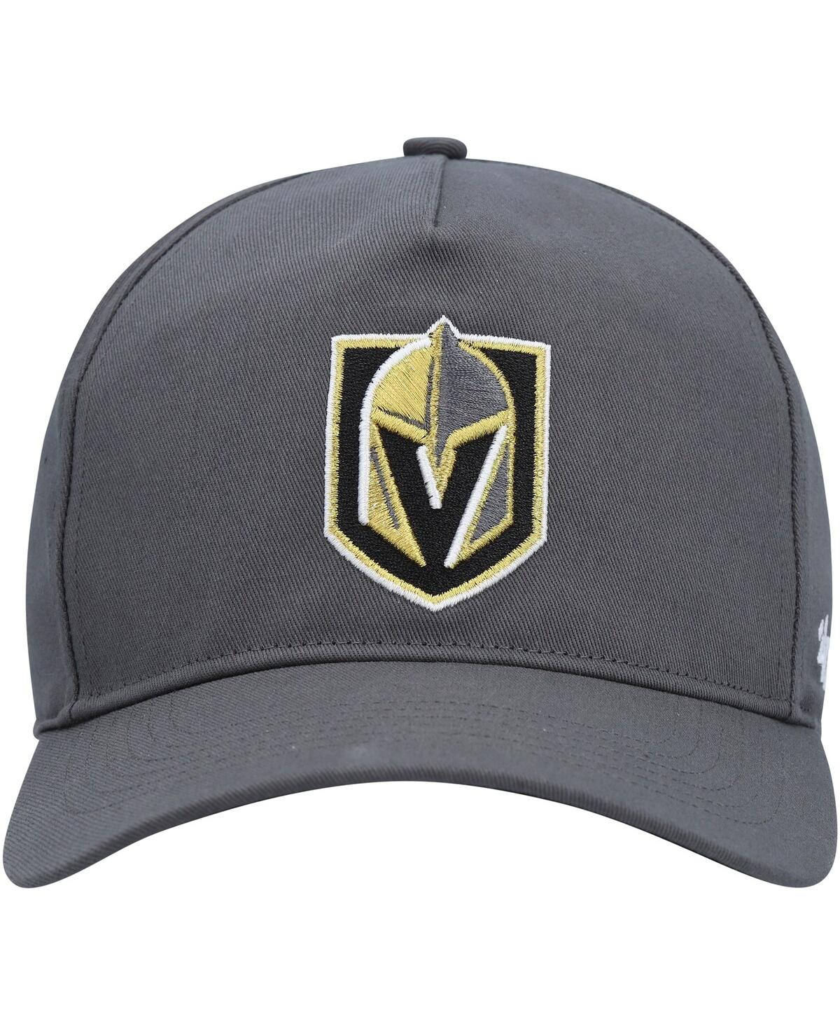 47 Brand Men's Charcoal Vegas Golden Knights Legend Mvp Adjustable Hat In Charcoal