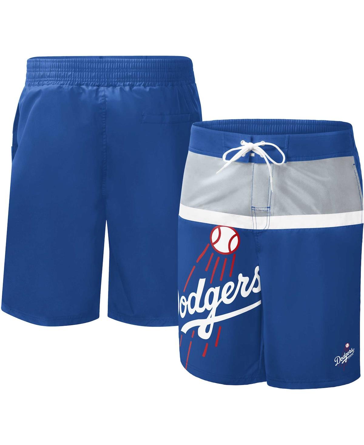 G-iii Sports By Carl Banks Men's  Royal Los Angeles Dodgers Sea Wind Swim Shorts