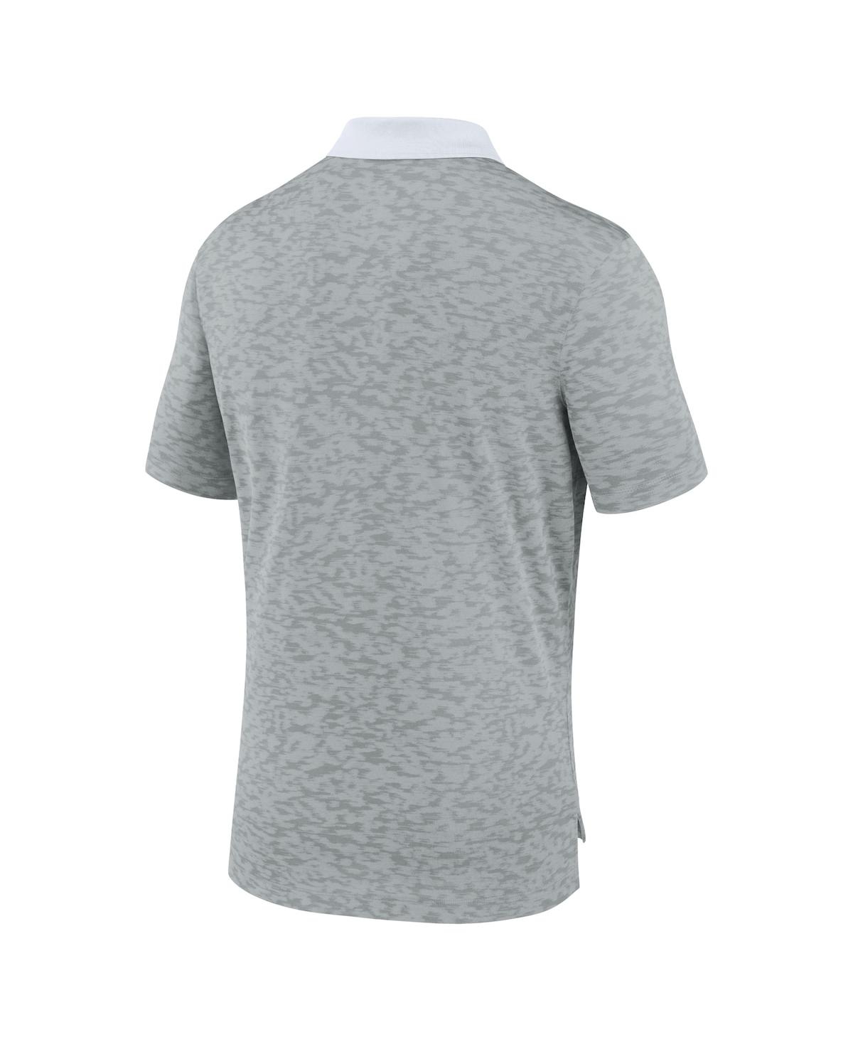 Shop Nike Men's  Gray 2023 Mlb All-star Game Fashion Polo Shirt