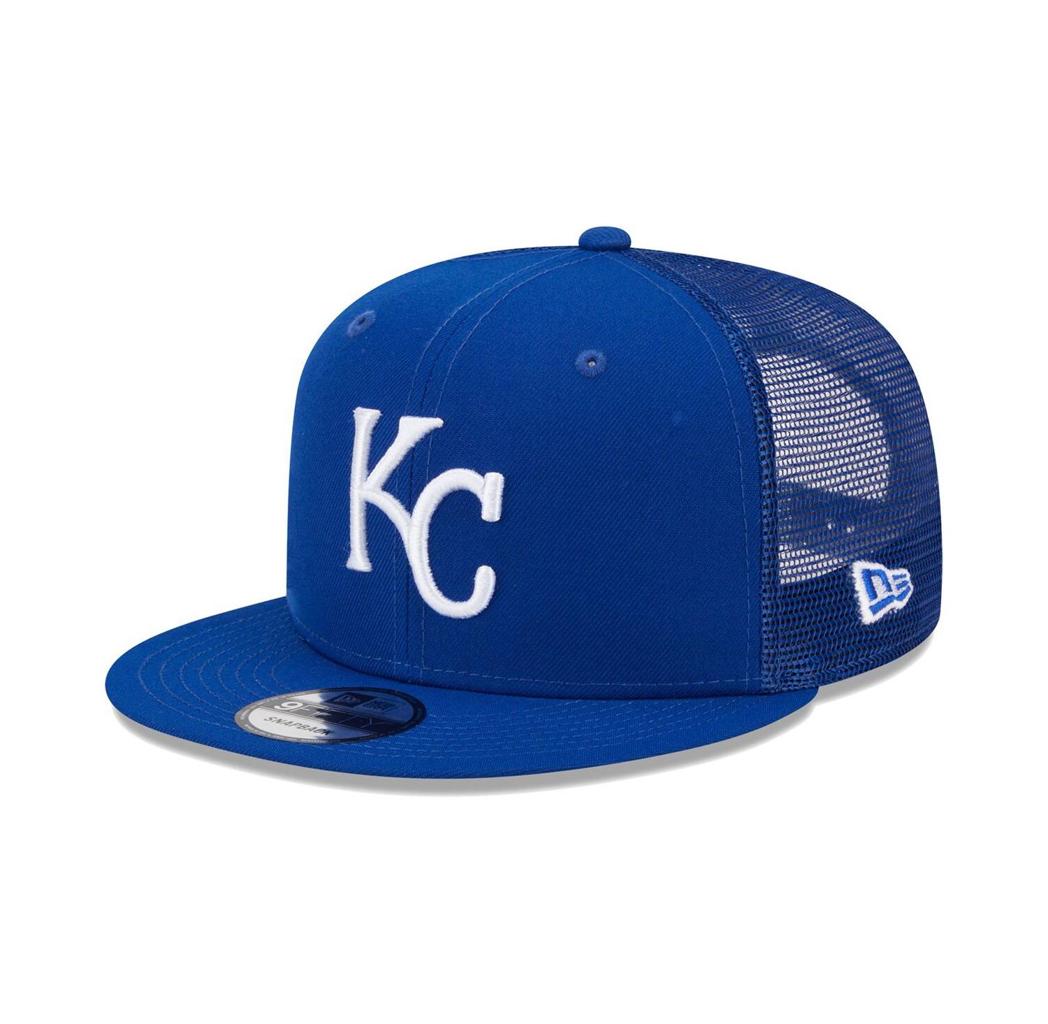 Men's Royal Kansas City Royals Team Color Trucker 9FIFTY Snapback Hat