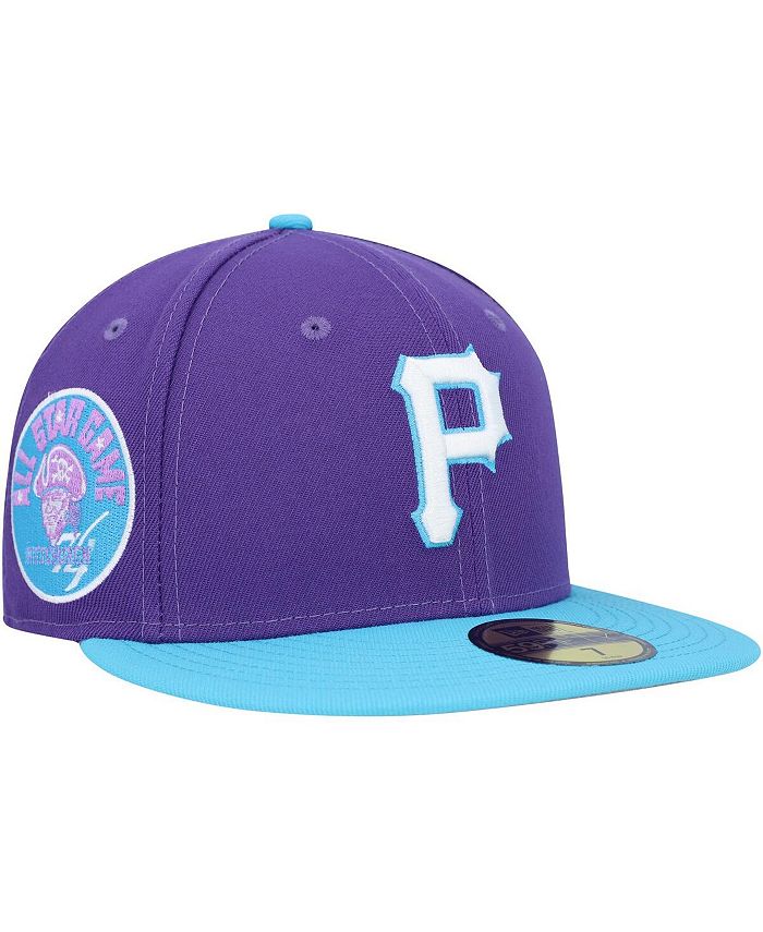 New Era Purple Pittsburgh Pirates Vice 59Fifty Fitted Hat