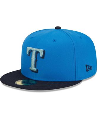 thumbnail image 2 of Texas Rangers ‘TETAS’ Viral Banned Logo 59Fifty Fitted Hat – New Royal Era Cap, Blue 2 of 3