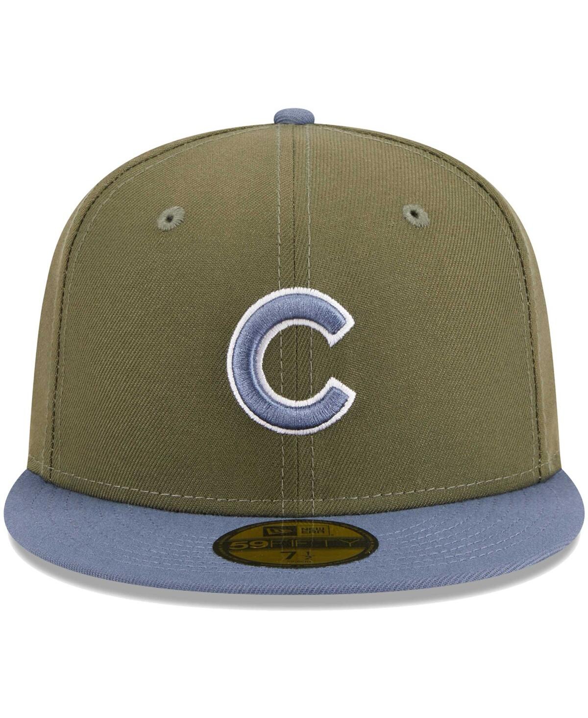 Men's New Era Blue Chicago Cubs 59FIFTY Fitted Hat - Blue