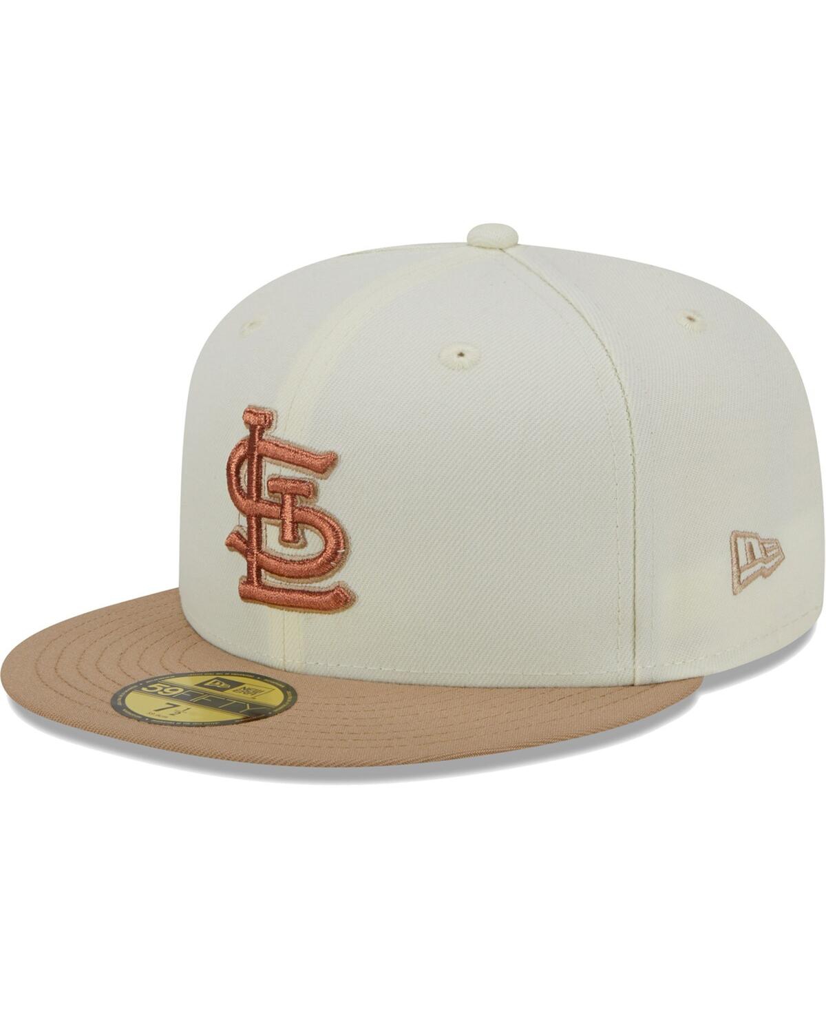 Colorado Rockies New Era 20th Anniversary Chrome Alternate Undervisor  59FIFTY Fitted Hat - Cream