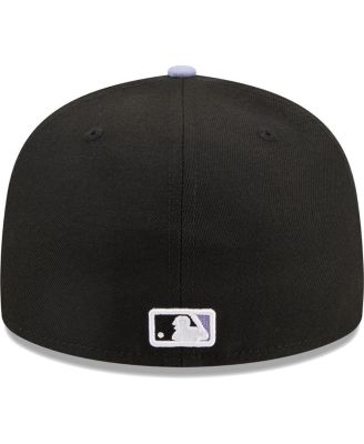 Men's Black New York Yankees Side Patch 59FIFTY Fitted Hat